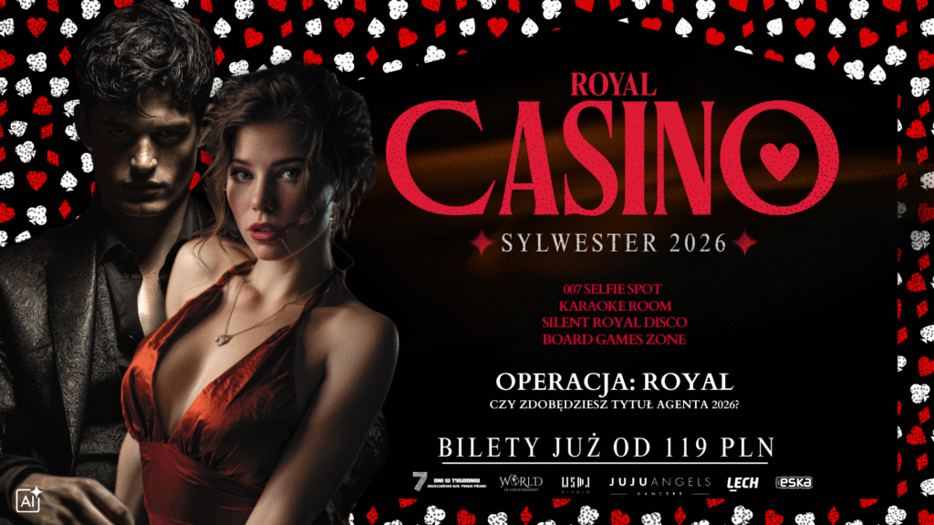 Sylwester Royal Casino 2026 – Hulakula WARSZAWA!